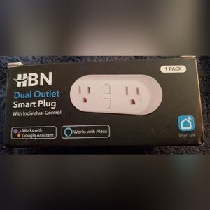 HBN DUAL outlet Smart Plug .